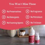 Earth Mama Simply Non-Scents Baby Wash Foaming Hand Soap, Organic All--Purpose Fragrance Free Body Wash for Sensitive Skin, Castile Soap with Coconut Oil, Shea Butter, Calendula, & Aloe, 5.3 fl oz