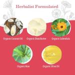 Earth Mama Simply Non-Scents Baby Wash Foaming Hand Soap, Organic All--Purpose Fragrance Free Body Wash for Sensitive Skin, Castile Soap with Coconut Oil, Shea Butter, Calendula, & Aloe, 5.3 fl oz