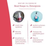 Earth Mama Simply Non-Scents Baby Wash Foaming Hand Soap, Organic All--Purpose Fragrance Free Body Wash for Sensitive Skin, Castile Soap with Coconut Oil, Shea Butter, Calendula, & Aloe, 5.3 fl oz