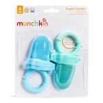 Munchkin Baby Feeder for Fresh Food and Fruit, 2 Pack, Blue/Mint