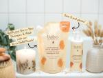 Babo Botanicals Moisturizing Oat & Calendula 2-in-1 Shampoo & Wash - For Dry or Sensitive Skin - For all ages - Lightly Scented - Vegan - 16 Fl Oz