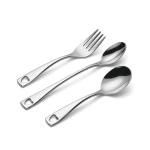 Oneida Little Love 3 Piece Baby Set, silver