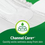 FitRight Adult Diapers, Extra+ Heavy Absorbency, XL (Waist Size 56in-64in), 20 Count, OptiFit Incontinence Briefs for Men and Women, Disposable, Moisture-Wicking, Leak Protection,