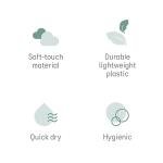 Angelcare 2-in-1 Baby Bathtub | Ideal for Infants, Babies, and Newborns | 0-12 Months or Up to 26 Pounds, White