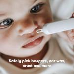 Frida Baby 3-in-1 Nose, Nail + Ear Picker by Frida Baby the Makers of NoseFrida the SnotSucker, Safely Clean Baby's Boogers, Ear Wax & More