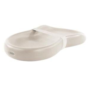 Keekaroo Peanut Changer Baby Vanilla – The Original Made in USA Easy-to-Clean Changing pad and The only Shell Over Foam, Fully Water Repellant, Wipeable Diaper pad, Wipe-Clean Changing pad