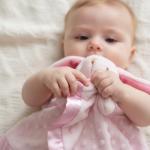 Pro Goleem Loveys for Babies Bunny Security Blanket Baby Girl Gifts Newborn Soft Pink Lovie for Infant and Toddler Snuggle Toy Stuffed Animal, Pink 16 Inch