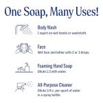Dr. Bronner's Pure-Castile Magic Liquid Soap (Baby Unscented, 8 Ounce)- Made with Regenerative Organic Certified Oils, For Face, Body Wash, Baby Soap, Sensitive Skin, No Added Fragrance, Vegan