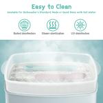 Vicloon Silicone Baby Fork and Spoon Set, 6PCS Baby Led Weaning Utensils, First Stage Feeding Set, Dishwasher Safe