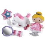 Baby GUND Play Soft Collection, Princess Castle 5-Piece Plush Playset with Rattle, Squeaker and Crinkle Plush Toys, Sensory Toy for Babies and Newborns, 7”