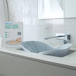Frida Baby Soft Sink Bath, Sink Bather, Easy to Clean Bather That Supports Baby's Head