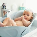 Frida Baby Soft Sink Bath, Sink Bather, Easy to Clean Bather That Supports Baby's Head