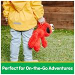 GUND Sesame Street Official Elmo Take Along Buddy Plush, Premium Plush Toy for Ages 1 & Up, Red, 13”
