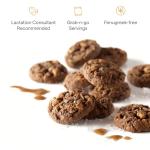 Munchkin Milkmakers Lactation Cookie Bites, Chocolate Salted Caramel, 10 Ct