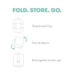 Frida Baby Soft Sink Bath, Sink Bather, Easy to Clean Bather That Supports Baby's Head