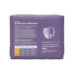 Amazon Basics Incontinence Underwear for Women, Protective, Disposable, Postpartum, Maximum Absorbency, Large, Lavender, 18 Count