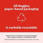 Huggies Natural Care Sensitive Baby Wipes, Unscented, Hypoallergenic, 99% Purified Water, 3 Flip-Top Packs (168 Wipes Total)