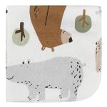 Gerber Baby 10-Pack Terry Washcloths, Bear Green, One Size