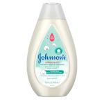 Johnson's CottonTouch Newborn Baby Body Wash & Shampoo, Gentle & Tear-Free, Made with Real Cotton, Gently Washes Away Dirt & Germs, Sulfate- & Paraben-Free for Sensitive Skin, 13.6 fl. oz