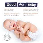 Pura Size 5 Eco-Friendly Diapers (24-35 lbs) Totally Chlorine Free (TCF) Hypoallergenic, Soft Organic Cotton, up to 12 Hours Leak Protection, Allergy UK, 3 Packs of 20 (60 Count)