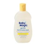 Baby Magic Gentle Hair & Body Wash | Tear-Free, Free of Parabens, Phthalates, Sulfates and Dyes, Calendula Oil & Coconut Oil, Soft Powder Scent, 9 Fl Oz