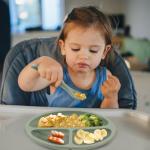 Eascrozn 6 Pack Silicone Baby Spoons, Baby Spoons Self Feeding 6 Months+, BPA Free, Soft Tip Baby Utensils Feeding Spoon, Baby Led Weaning Supplies, Dishwasher and Boil Safe