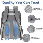 PILLANI Baby Diaper Bag Backpack - Large Bag for Boys & Girls, Waterproof Diaper Backpack - Travel Diaper Bags w/Changing Pad, Baby Registry Search & Shower Gifts - Essentials Must Haves Newborn Stuff