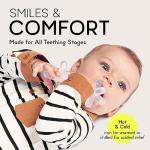 Silicone Baby Teething Toys - Baby teether for Infants, Toddlers, Newborns, CPSIA Certified, FDA Formulated Material