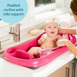 The First Years Newborn to Toddler Baby Bath Tub - Convertible 3-in-1 Baby Tub with Removable Sling - Ages 0 to 24 Months - Sure Comfort - Pink