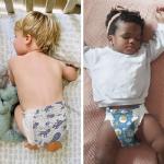 The Honest Company Comfort Dry Disposable Overnight Diapers for Sensitive Skin, Hypoallergenic, Baby Cozy Cloud and Star Signs Design Club Box Size 5 (27 lbs) 40 Count