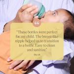 Tommee Tippee Natural Start Anti Colic 9 oz BPA Free Silicone Baby Bottles, 0+ Months, Silicone Feels Like Mother's Skin, Slow Flow Breast-Like Nipple, Clear, Pack of 2