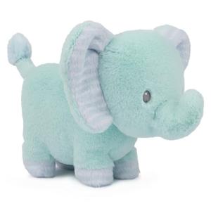 GUND Baby Safari Friends Collection Plush Elephant with Chime, Sensory Toy Stuffed Animal for Babies and Newborns, Teal, 7"