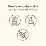 Aveeno Baby Nighttime Calming Comfort Bath, Body & Hair Wash with Relaxing Lavender & Vanilla Scents & Natural Oat Extract, Tear-Free Formula, Paraben-, Phthalate- & Soap-Free, 18 Fl. Oz