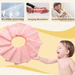 MUKIN Baby Washcloths Set - 12 Pack 12x12 Inches Microfiber Coral Fleece Face Towel for Newborns, Infant, Toddlers or Kids. Ultra Soft and Absorbent wash Cloth for Baby (Pink)