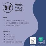 The Honest Company Comfort Dry Disposable Overnight Diapers for Sensitive Skin, Hypoallergenic, Baby Cozy Cloud and Star Signs Design Club Box Size 5 (27 lbs) 40 Count