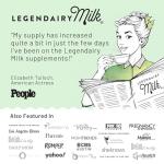 Legendairy Milk Sunflower Lecithin 1200mg, Lactation Support, Sunflower Lecithin Supplement for Clogged Milk Ducts, Made in USA, 200 Softgels