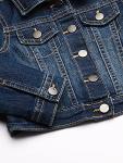 The Children's Place Baby Girls And Toddler Girls Basic Denim Jacket,China Blue,18-24MONTH