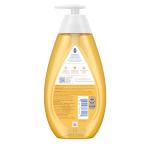Johnson's Baby Shampoo with Aloe Vera & Vitamin B5, Tear Free, Newborn Essentials, No added Parabens & Sulfates, Hypoallergenic, 20.3 fl. oz
