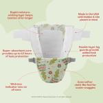 Hello Bello Diapers, Size 3 (14-24 lbs) Dr. Seuss Baby Grinch - 25 Count of Premium Disposable Baby Diapers, Hypoallergenic with Soft, Cloth-Like Feel