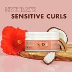 SheaMoisture Kids Curling Styling Cream For Curl Definition Coconut & Hibiscus Curl and Detangle Kids Hair 6 oz