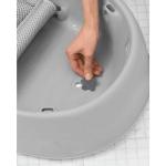 Skip Hop Infant Bath Tub 3-Stage Grow With Baby Smart Sling MOBY Bathtub Grey Age 0+