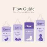 Lansinoh Anti-Colic Baby Bottles for Breastfeeding Babies, 8 Ounces, 3 Count, Includes 3 Medium Flow Nipples, Size M