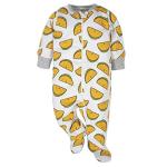 Onesies baby boys 4-pack 'N Plays Footies and Toddler Sleepers, Gold Hungry, 0-3 Months US