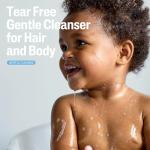 Cetaphil Baby Shampoo and Body Wash with Organic Calendula, Tear Free, Hypoallergenic, Ideal for Everyday Use, Dermatologist Tested, 7.8oz