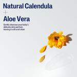 Cetaphil Baby Shampoo and Body Wash with Organic Calendula, Tear Free, Hypoallergenic, Ideal for Everyday Use, Dermatologist Tested, 7.8oz