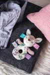 Taggies Embroidered Soft Ring Rattle