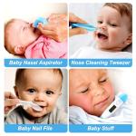 Baby Grooming Kit, Infant Safety Care Set with Hair Brush Comb Nail Clipper Nasal Aspirator,Baby Essentials Kit for Newborn Girls Boys