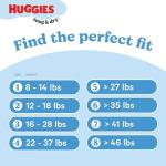 Huggies Size 3 Diapers, Snug & Dry Baby Diapers, Size 3 (16-28 lbs), 34 Count, Packaging May Vary
