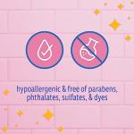 Johnson's Shiny & Soft Kids' Shampoo with Argan Oil & Silk Proteins, Daily Kids’ Hair Wash Gently Cleanses & Boosts Natural Shine & Softness, No Added Parabens & Sulfates, 13.6 fl. oz