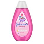 Johnson's Shiny & Soft Kids' Shampoo with Argan Oil & Silk Proteins, Daily Kids’ Hair Wash Gently Cleanses & Boosts Natural Shine & Softness, No Added Parabens & Sulfates, 13.6 fl. oz